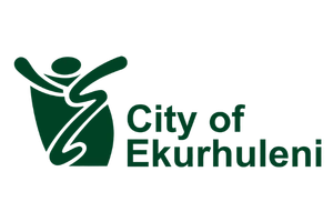 British military green municipal logo of the City of Ekurhuleni, a major industrial region served by Glensburg Town Planners.