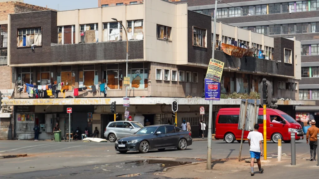 Hijacked Buildings Johannesburg